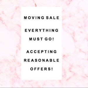 EVERYTHING MUST GO!! Only accepthing reasonable offers please :)